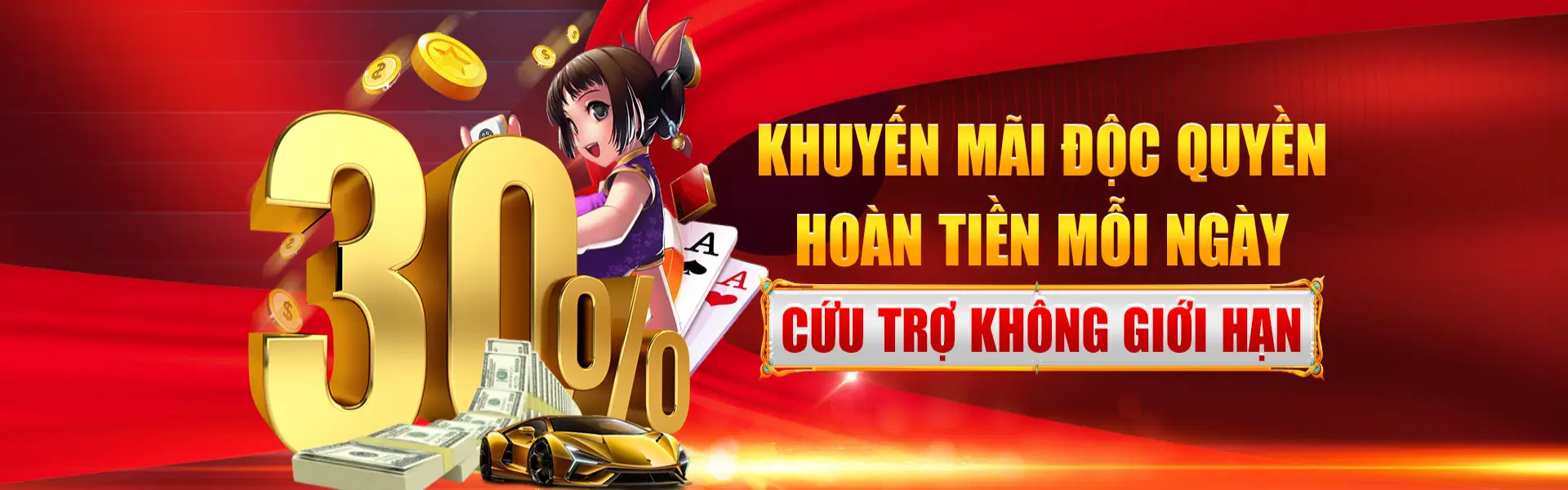 King33 banner khuyến mãi hoàn tiền hằng ngày