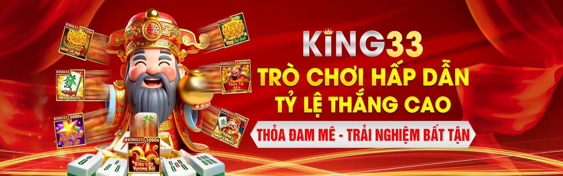 King33 banner khuyến mãi